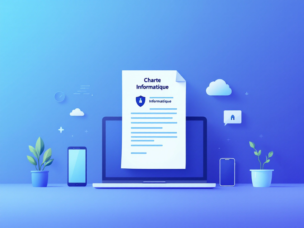 Image illustrant une charte informatique